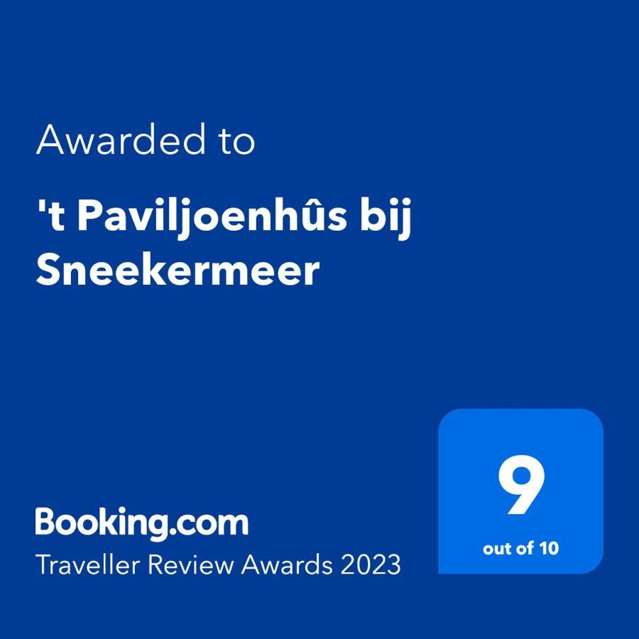 'T Paviljoenhus Bij Sneekermeer Offingawier Dış mekan fotoğraf