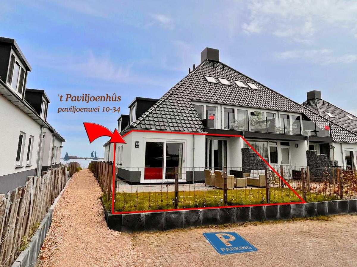 'T Paviljoenhus Bij Sneekermeer Offingawier Dış mekan fotoğraf